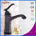 Fyeer New European Style Black Bathroom Basin Faucet